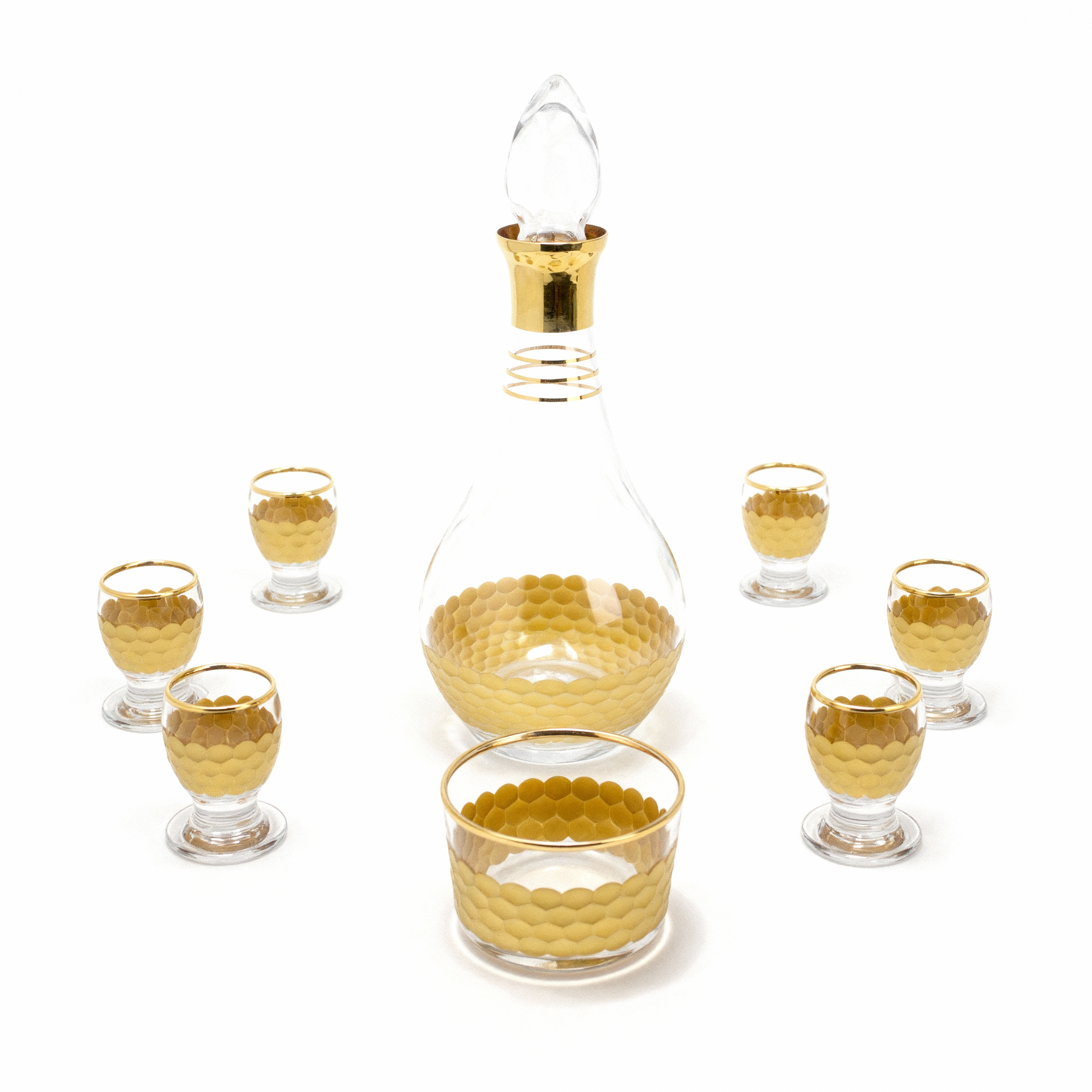 Gold Honeycomb Zamzam Set – 8 Piece 8103