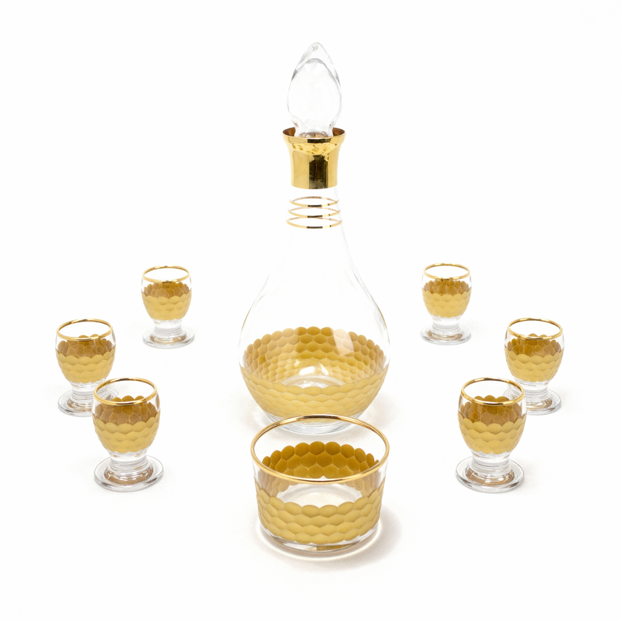 Gold Honeycomb Zamzam Set – 8 Piece 8103