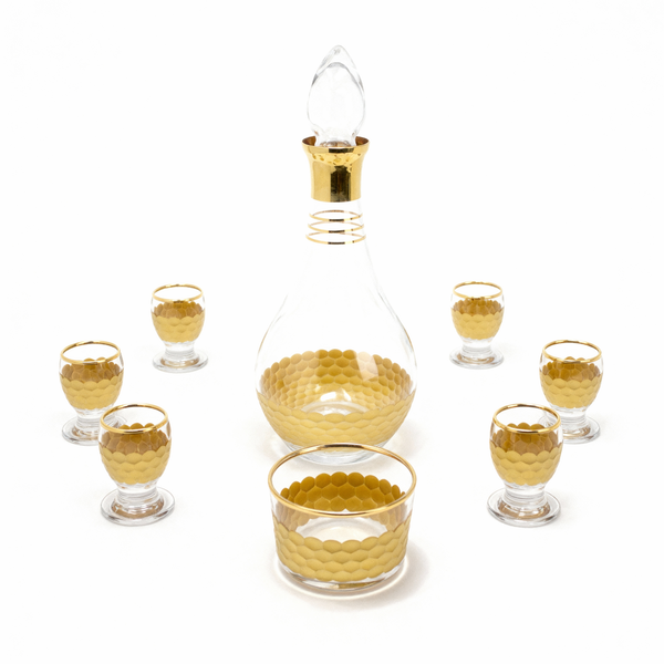 Gold Honeycomb Zamzam Set – 8 Piece 8103