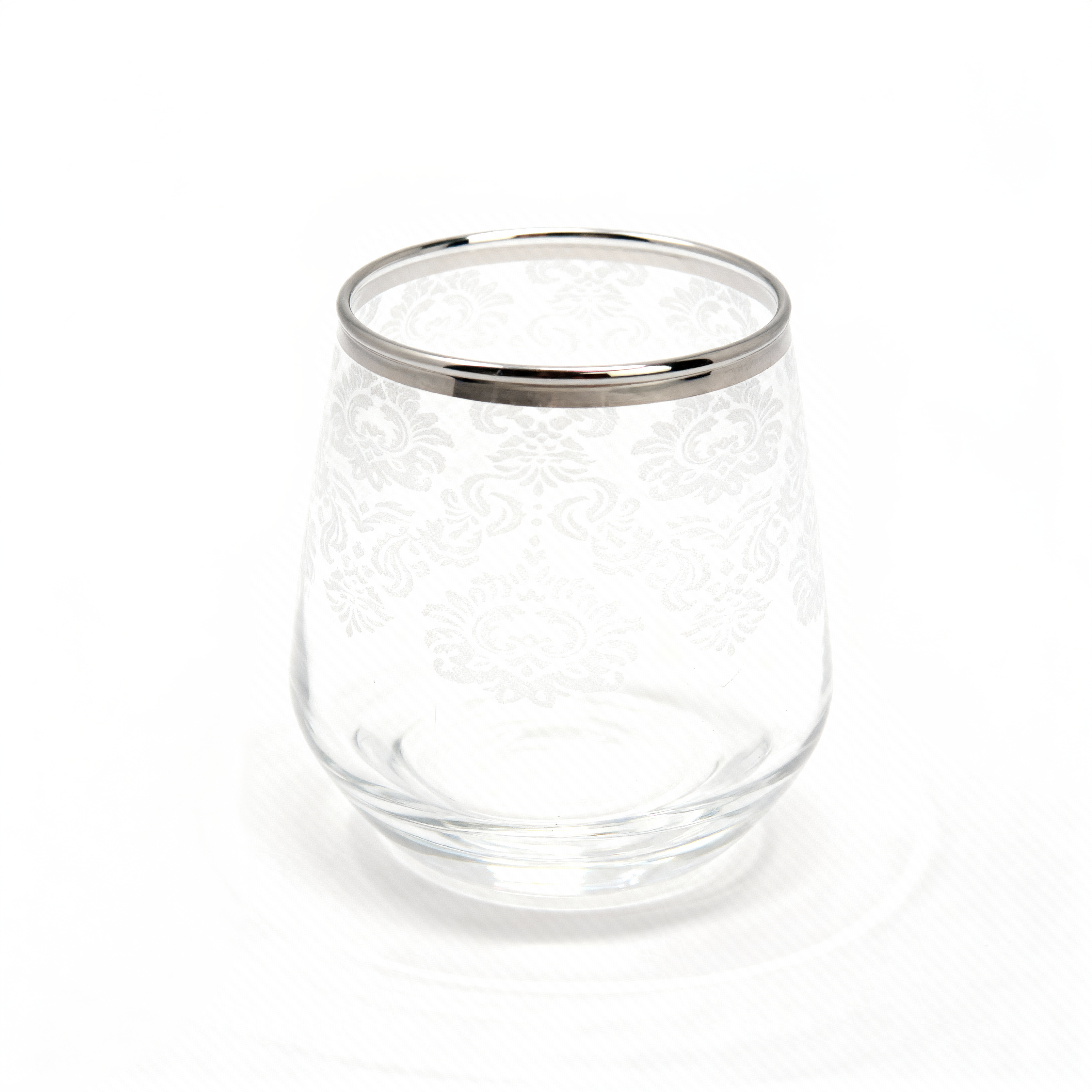 8 Pc Silver Trimmed Zamzam Set 8771