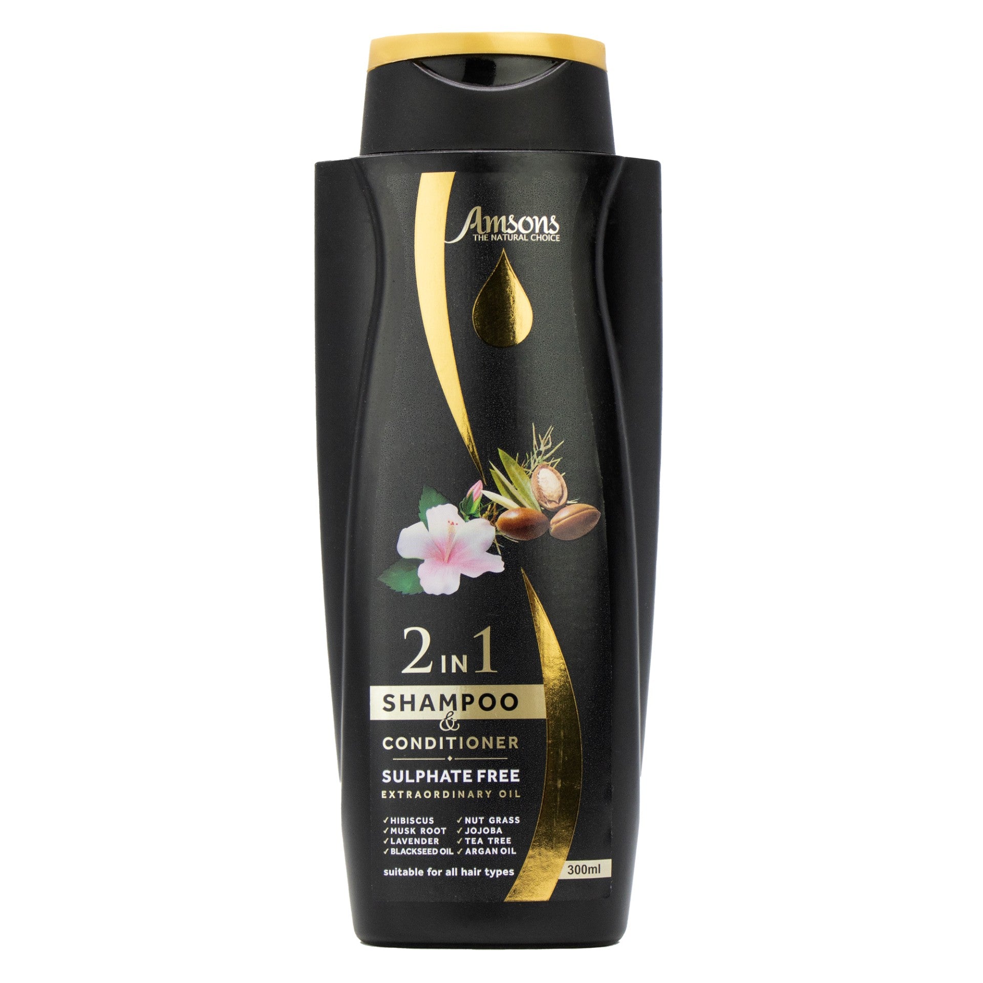 2 in 1 Shampoo & Conditioner Sulphate Free 300ml