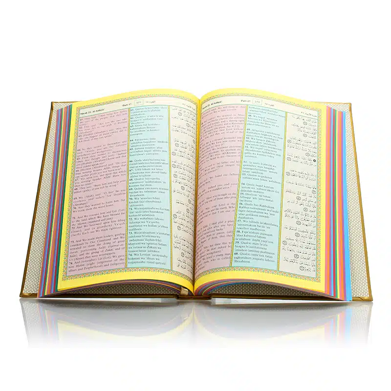 Gold Transliteration & Translation Quran