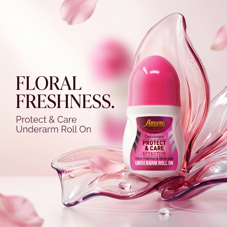 Protect & Care Floral Deodorant Roll On 50ml