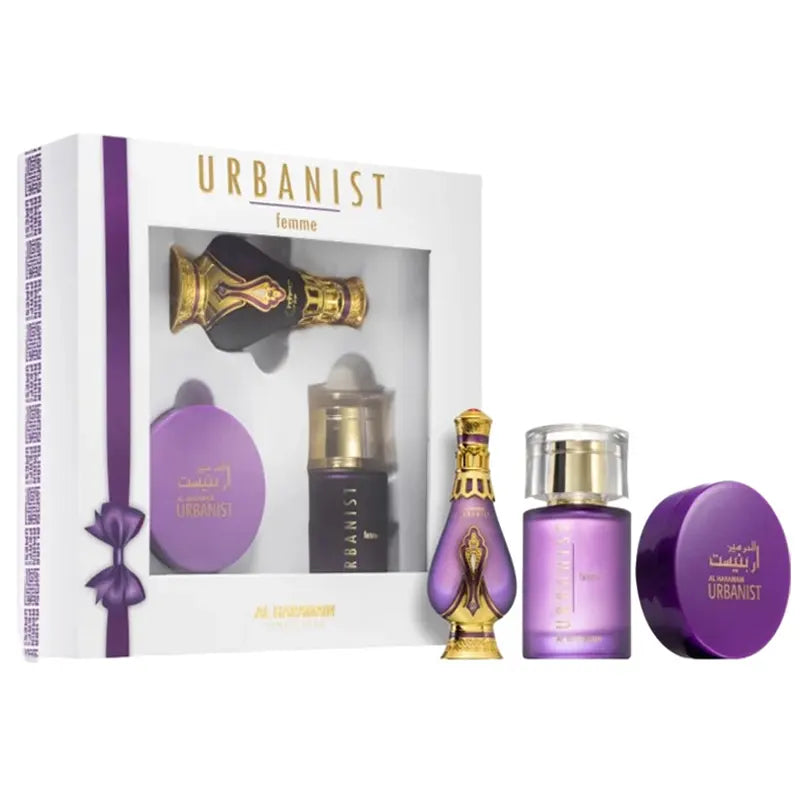 Urbanist Femme Fragrance Gift Set By Al Haramain