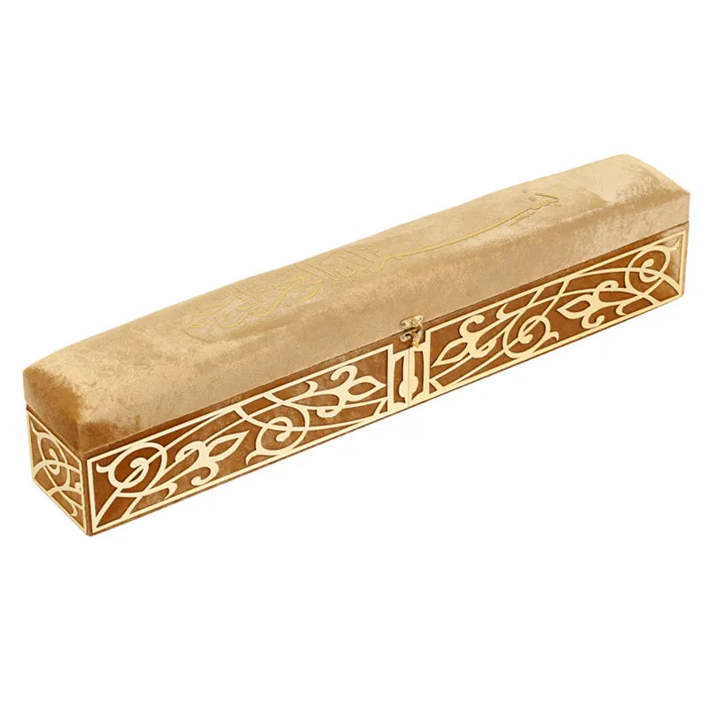 Gold Velvet Plexi Prayer Gift Box 11002