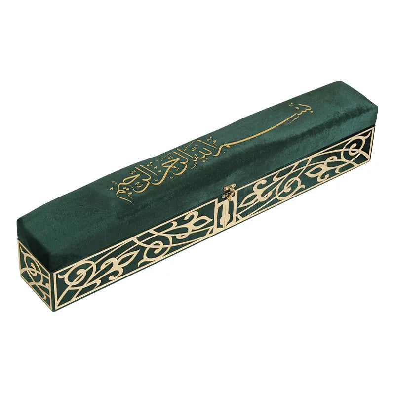 Green Velvet Plexi Prayer Gift Box 11002