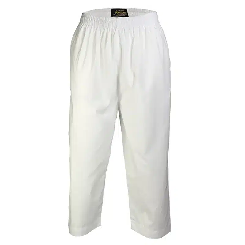 Men's White Open Trousers 21