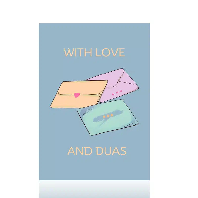 With Love and Duas Greeting Card