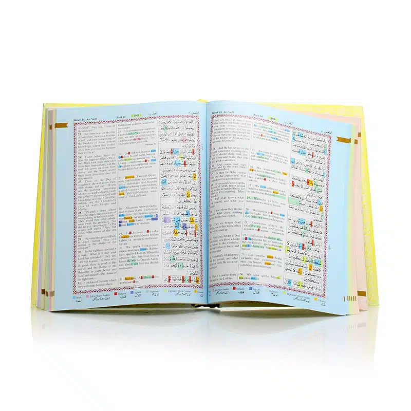 The Holy Quran Colour Coded Tajweed Rules