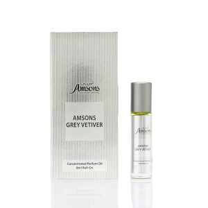 Grey Vitiver Roll-on Attar for Men