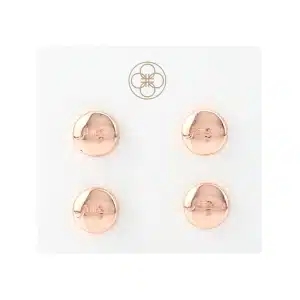 Metallic Rose Gold Hijab Magnets Pins - 4 Pack