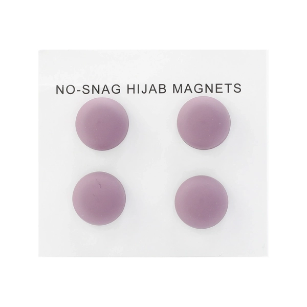 Blush Matte Hijab Scarf Magnets Pins