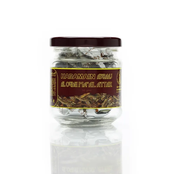 Haramain Abraaj Al Oudh Ma’ Al Attar incense