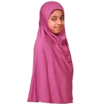 XL Size Muslim Girls Raspberry Hijab Scarf