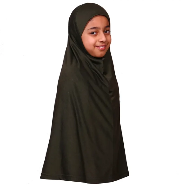 Dusty Fern Muslim Girls Hijab Scarf