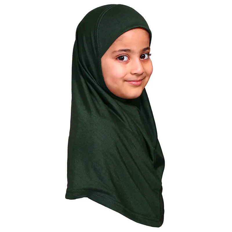 Small Size Muslim Girls Fern Hijab Scarf