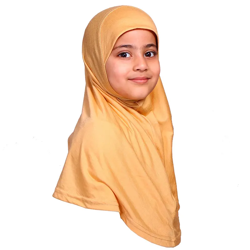 Gold Girls Small Size Hijab Scarf