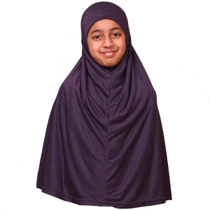 Marle Grey 02 Girls Hijab XL Size