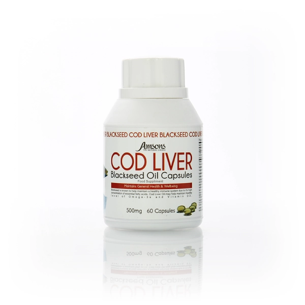 Cod Liver Blackseed Oil Capsules 60 Tablets