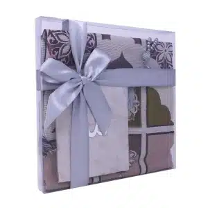 Patterned Prayer Set Islamic Gift Box