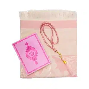 Pink Prayer Set Islamic Gift Box