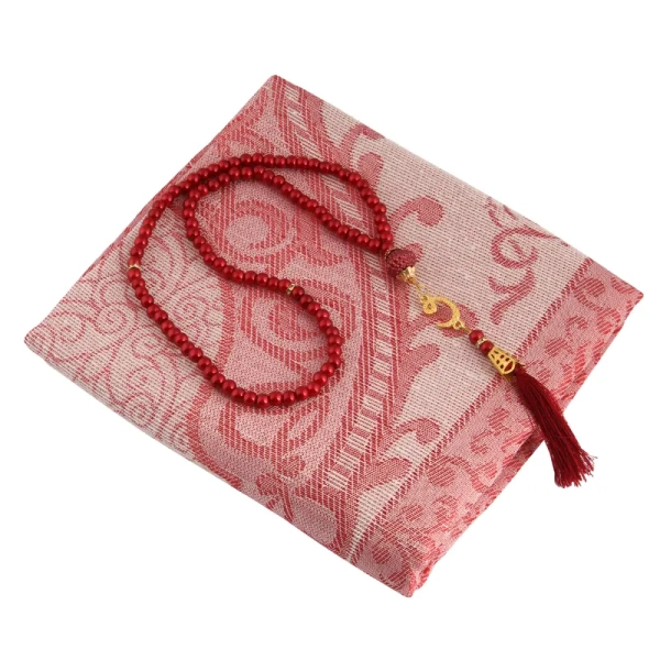 Red Prayer Set Islamic Gift Box