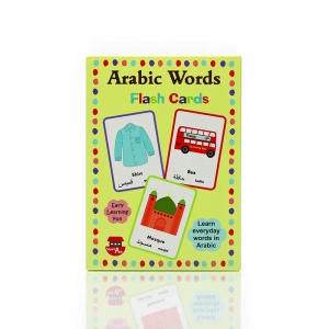 Arabic Words Flashcards Game for Kids