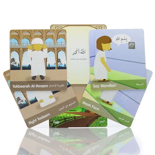 Steps To Prayer Game for Muslim Kids