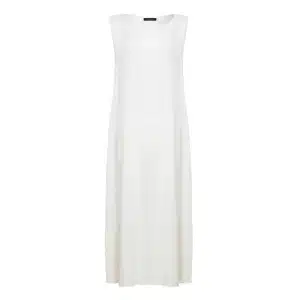 White Inner Slip Dress for Abaya