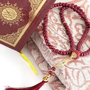 Red Cube Quran Islamic Gift Set For Sale