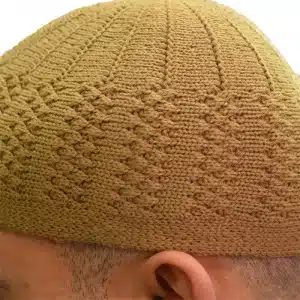 Men’s Supreme Beige Thick Prayer Hat