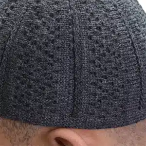 Men’s Supreme Thick Dark Grey Prayer Hat