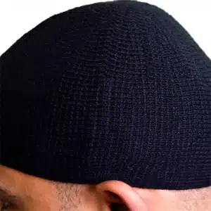 Men’s Blend Textured Black Prayer Hat