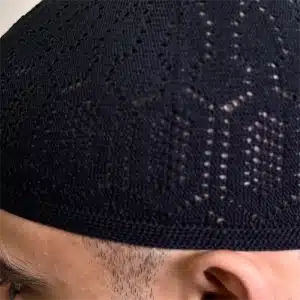 Men’s Cotton Black Prayer Hat