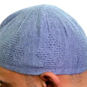 Men’s Diamond Patterned Cloud Prayer Hat