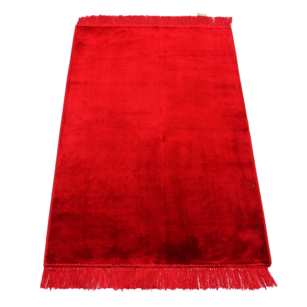 Plus Sec Red Muslim Prayer Rug