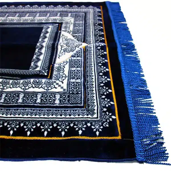 Secc Blue & White Pattern Prayer Mat