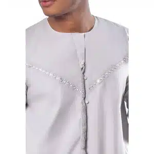 Omani Men's Beige Thobe