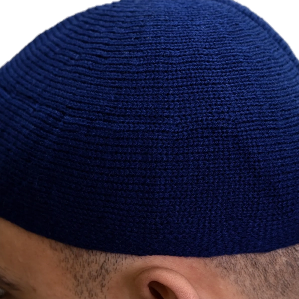 Men’s Blend Textured Navy Prayer Hat