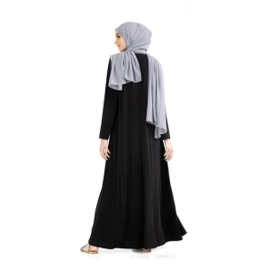 Jersey Black Abaya