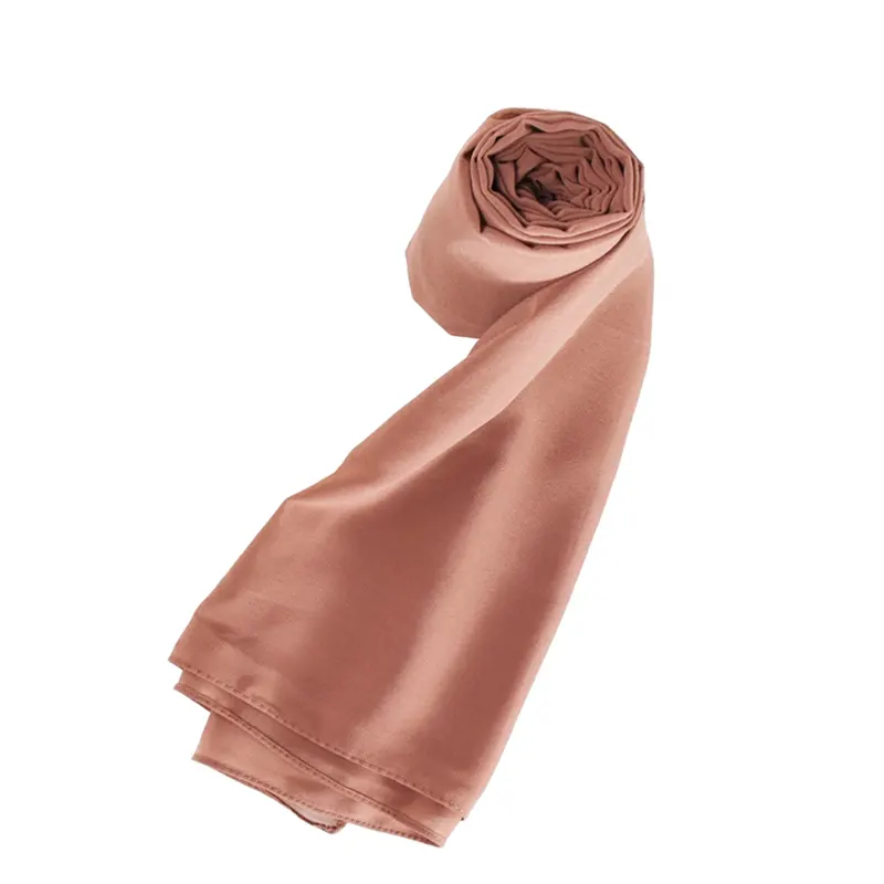 Chiffon Apricot Hijab Female Head Scarf