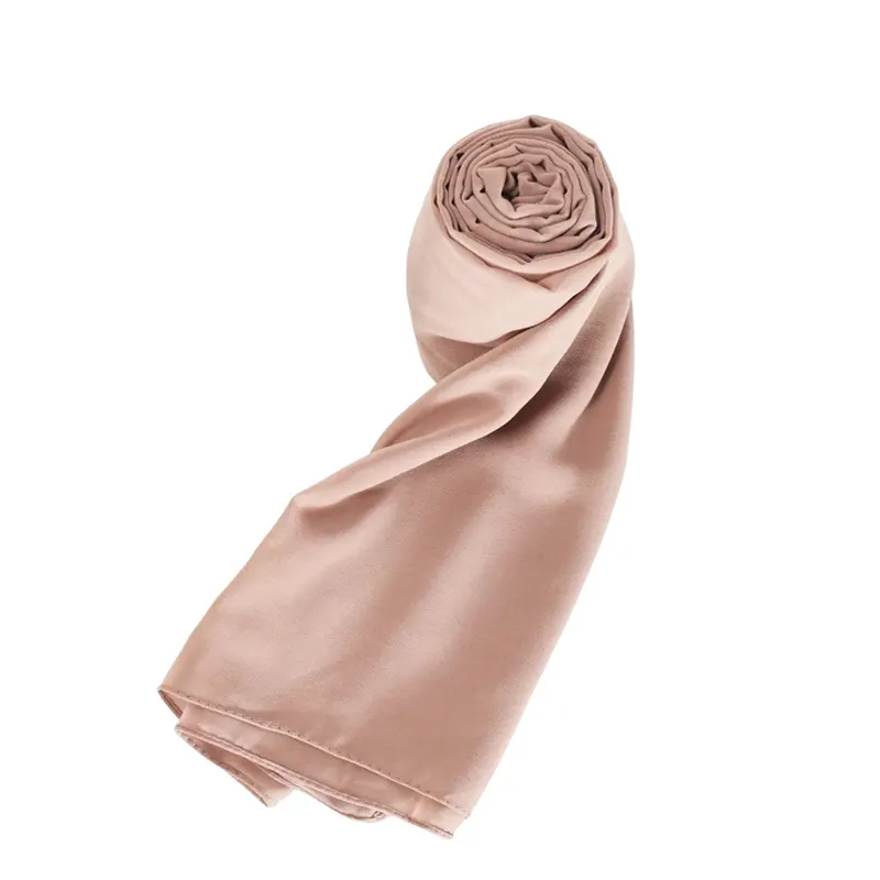 Chiffon Peach Hijab Muslim Head Scarf