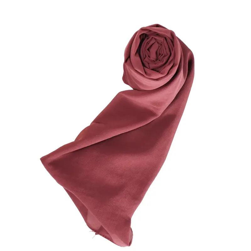 Chiffon Rose Hijab Muslim Head Scarf