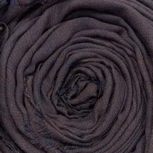 Dark Brown Aztec Lined Cotton Hijab