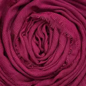 Fuchsia Lined Cotton Hijab Muslim Female Scarf