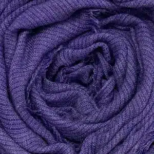 Lavender Lined Cotton Hijab Muslim Scarf