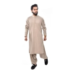 Men’s Beige Pakistani shalwar kameez