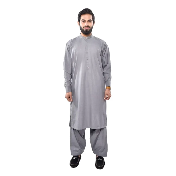 Pakistani Grey Salwar Kameez