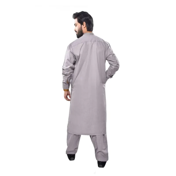 Men’s Grey Shalwar Kameez