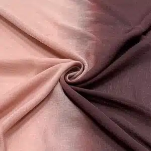 Ombre Silk Dusk & Chocolate Chiffon Hijab